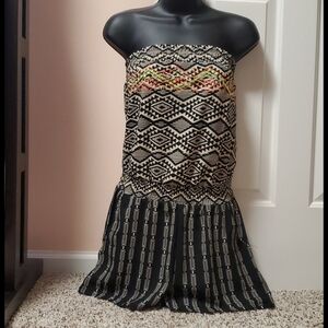 Xhilaration Strapless Romper Cover up NWT